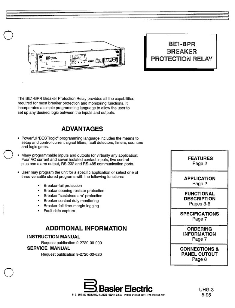BASLER ELECTRIC Archives ECP Solutions Our Innovation, Your Solution
