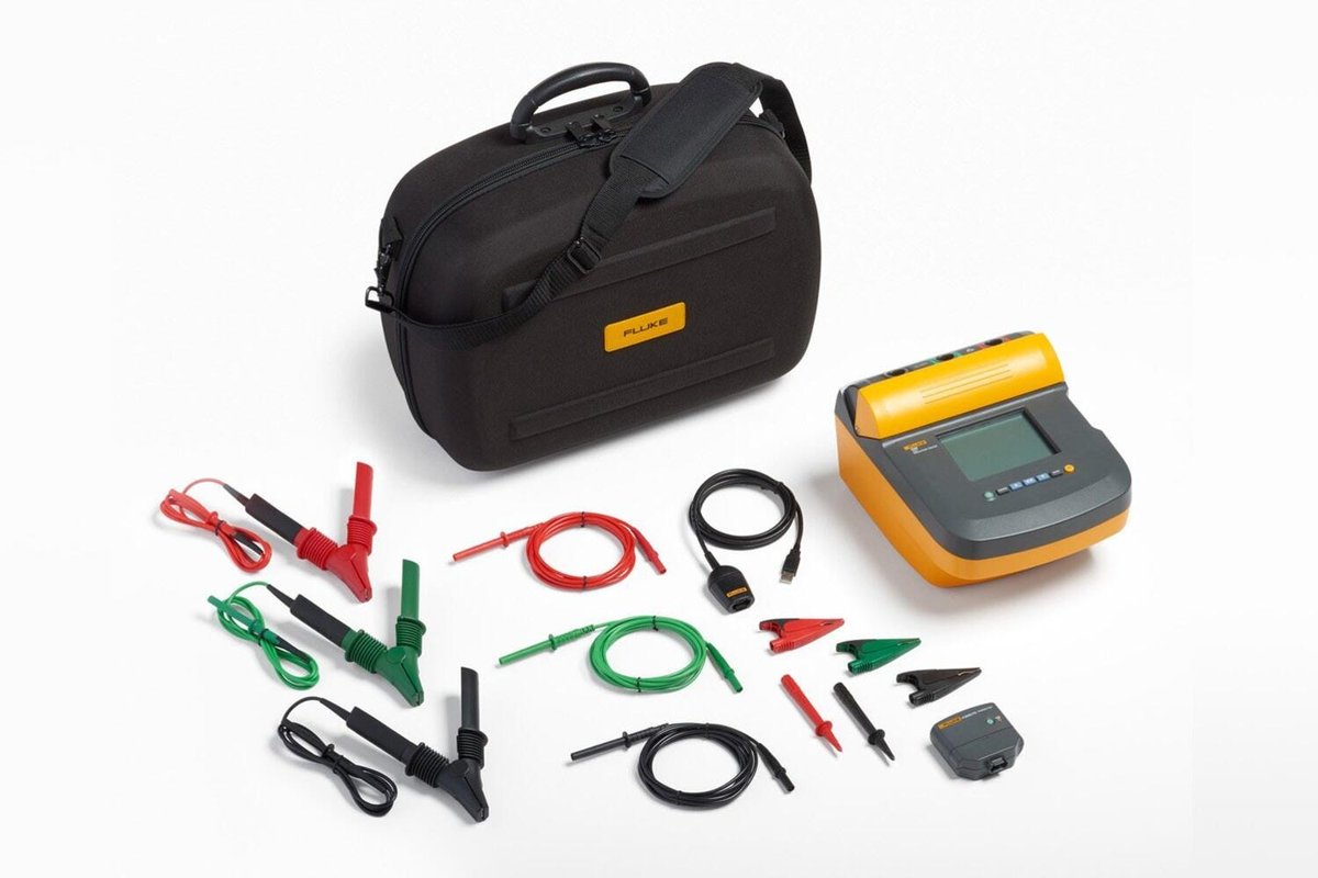 Fluke 1555 10 kV Insulation Resistance Tester - Image 2