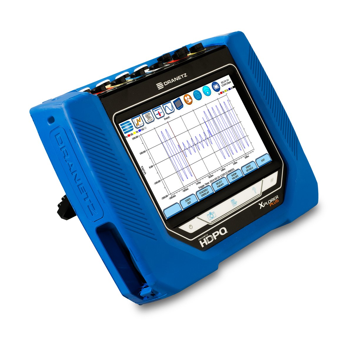 Dranetz HDPQ Xplorer Plus Power Quality Analyzer - Image 4